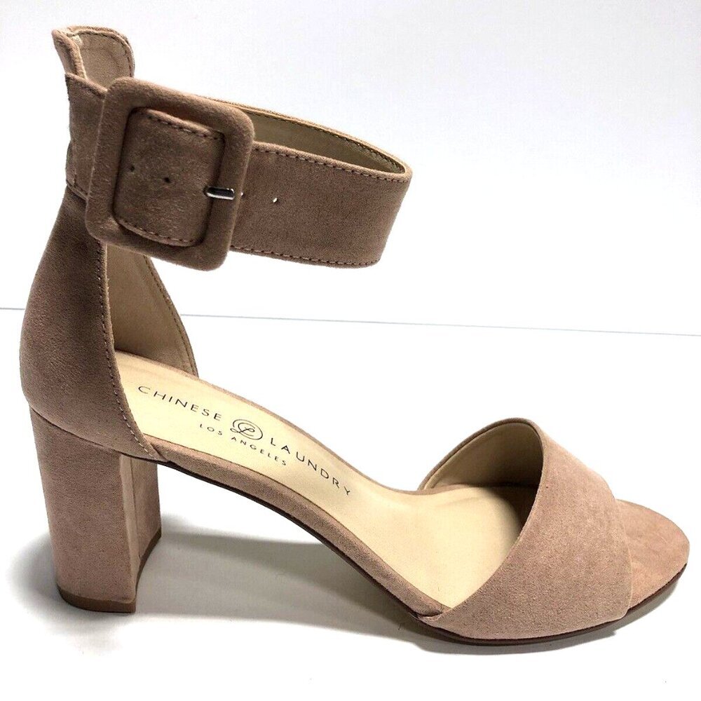 Chinese Laundry Women’s Rumor, Ankle Strap Heeled Sandals, Size 9M